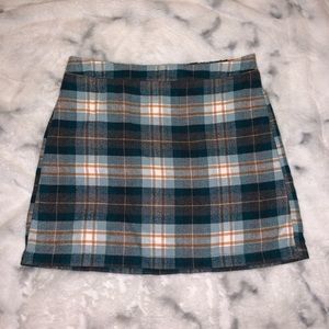 Plaid Skirt